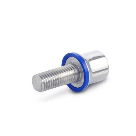 Otto Ganter Stainless Steel Screw Hygienic Design, GN 1580